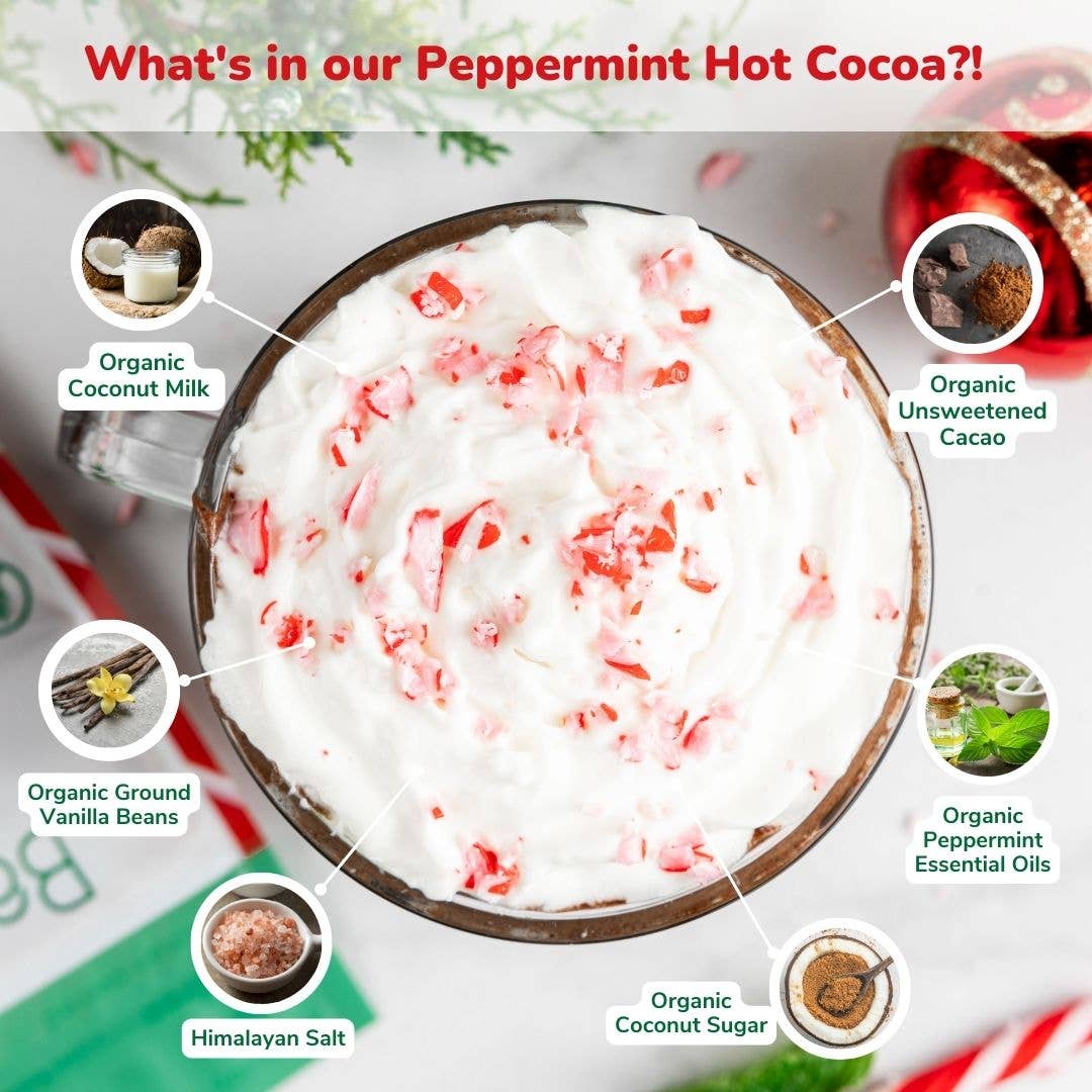 Dairy Free & Vegan Peppermint Hot Cocoa Mix 0.95 Oz (5 Ct.)