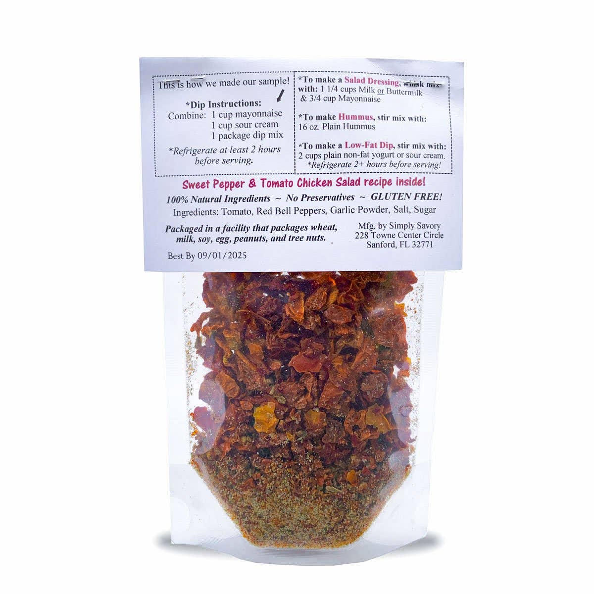 Sweet Pepper & Tomato Dip Mix