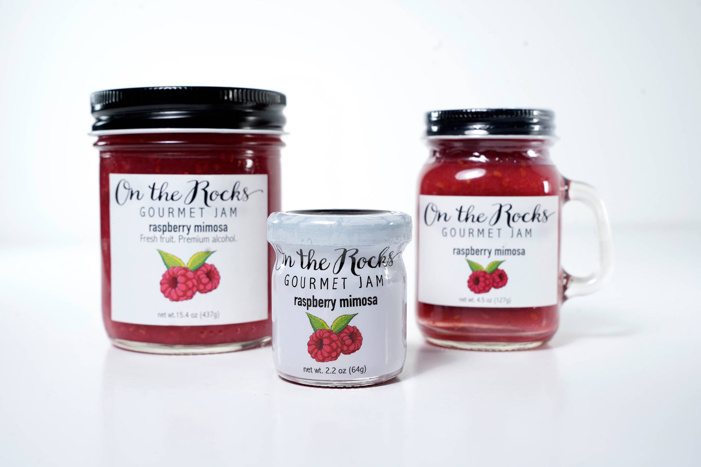 Raspberry Mimosa Jam