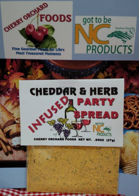 Cheddar & Herb Infused Party Spread