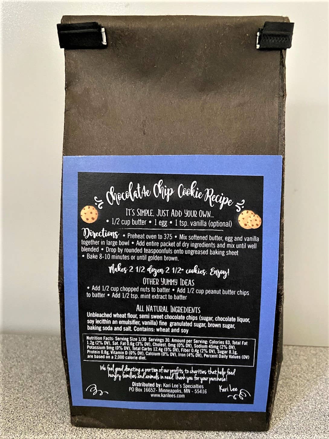 Chocolate Chip Cookie Mix