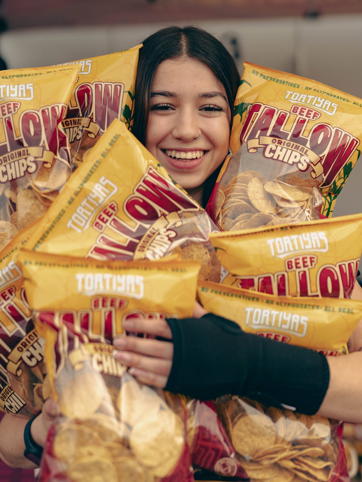 Tortiyas Beef Tallow Organic Tortilla Chips 7oz