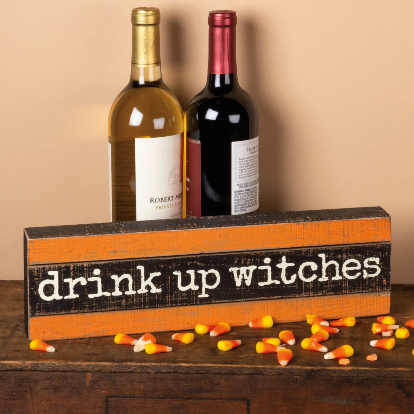 Drink Up Slat Box Sign