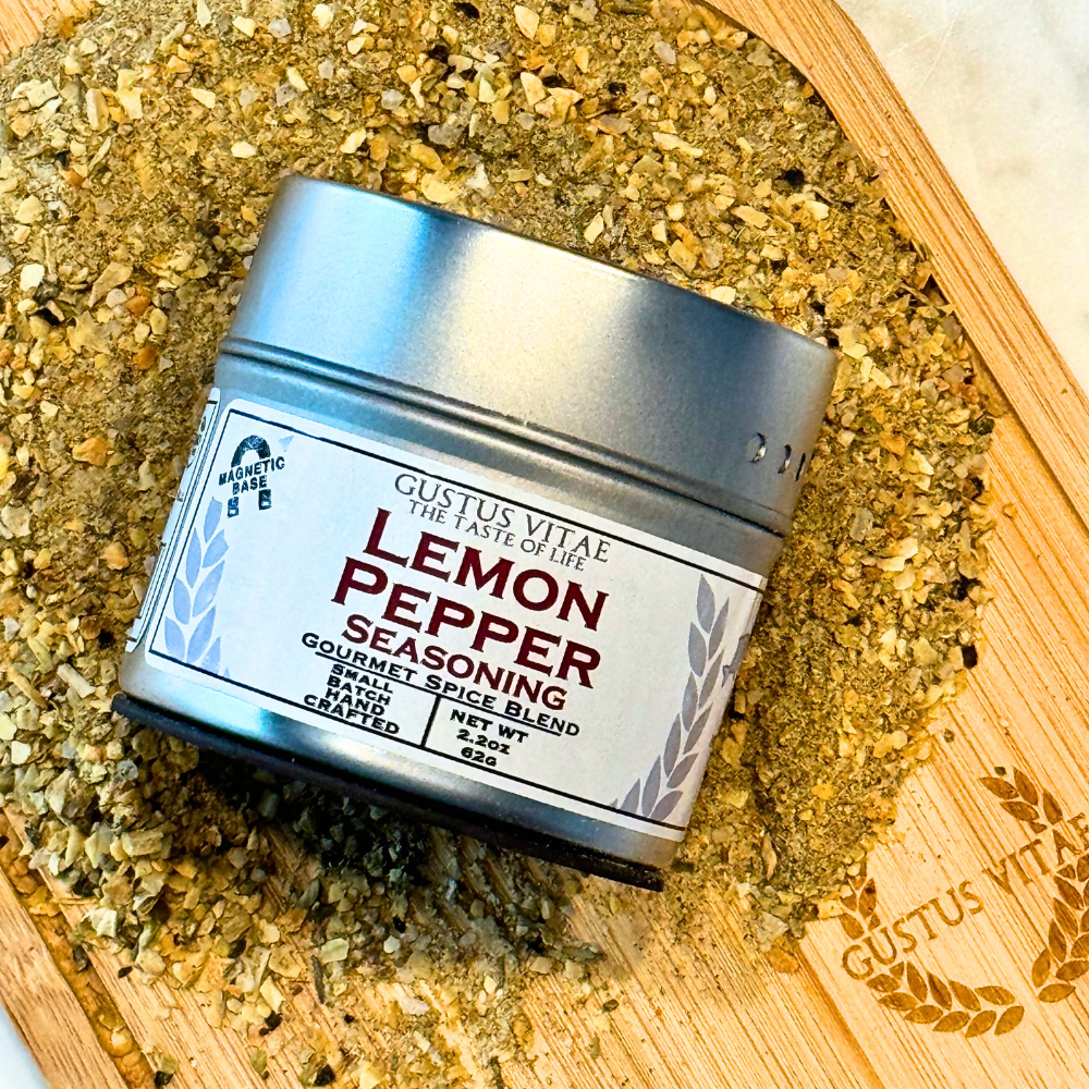 Gustus Vitae Lemon Pepper Seasoning