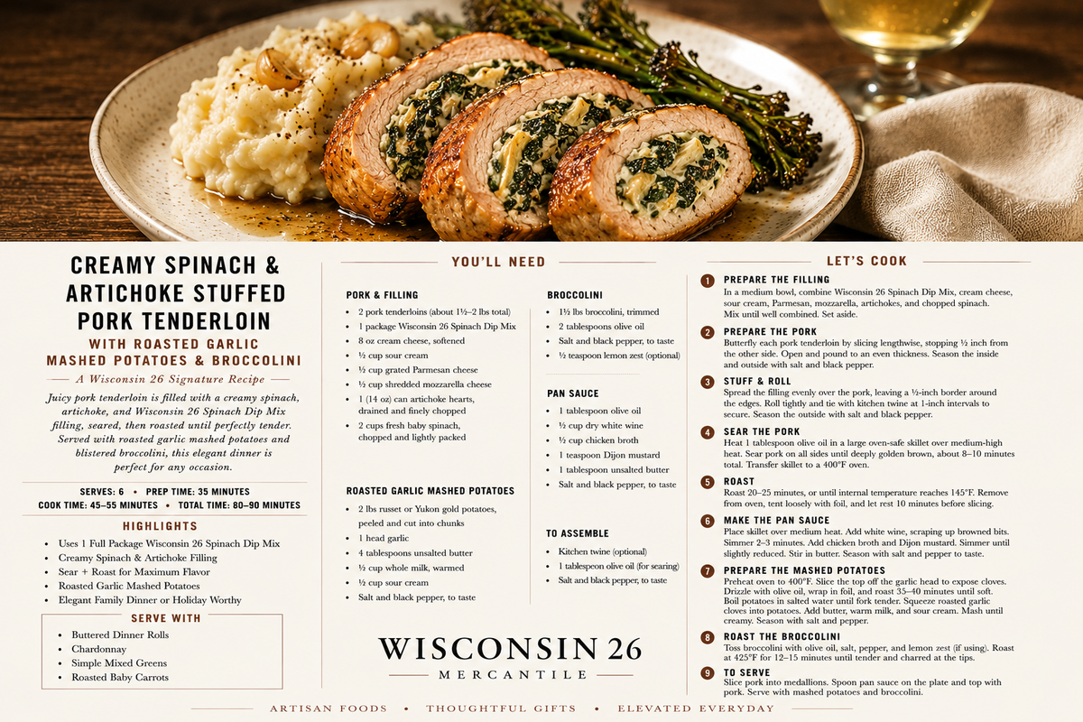 Spinach Dip Mix & Cheese Ball Spices