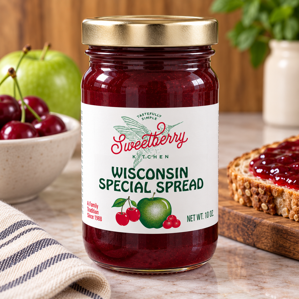 Sweetberry Wisconsin Special Spread