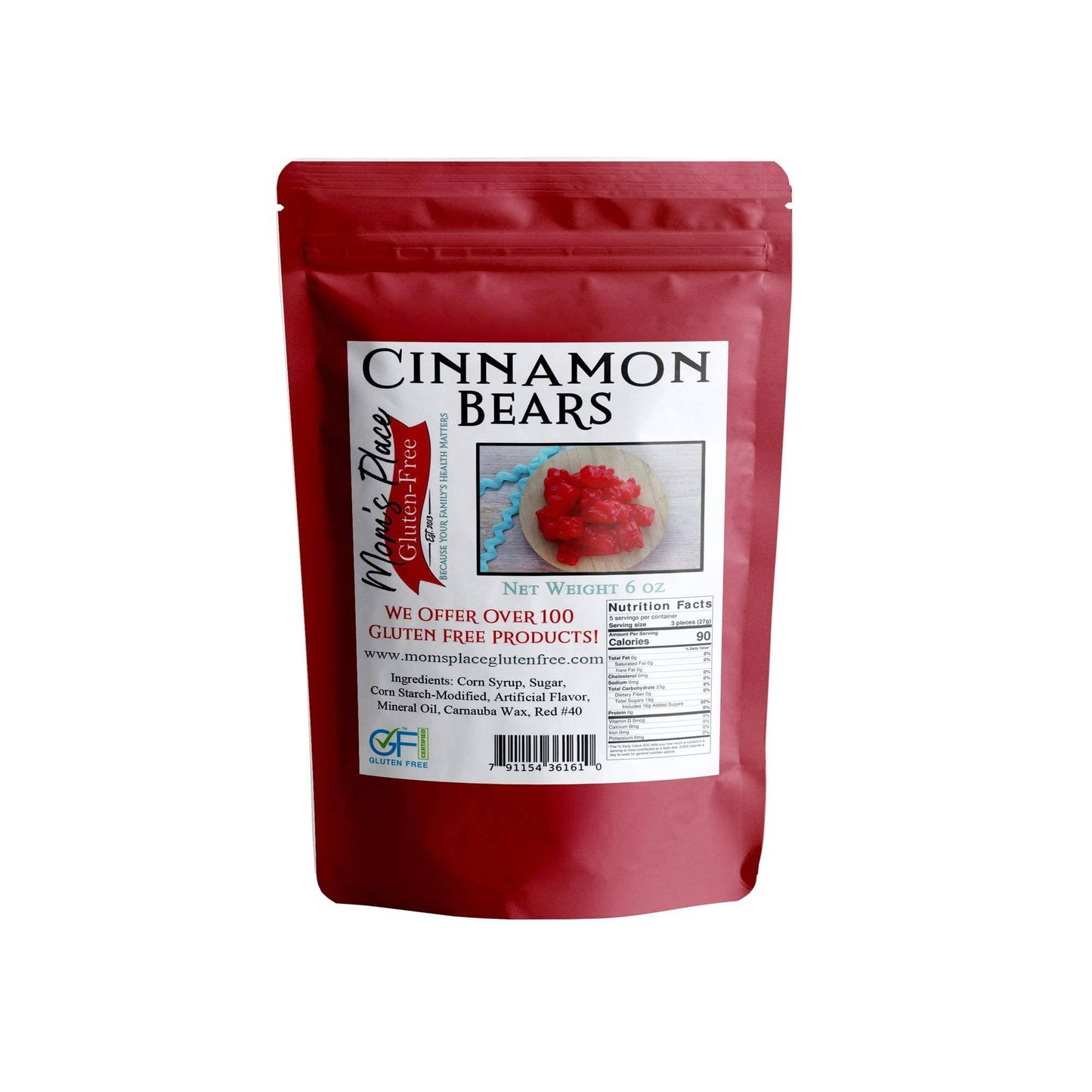 Gluten-Free Cinnamon Bears