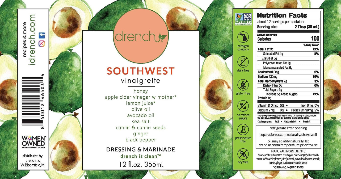 Southwest Salad Dressing Vinaigrette & Marinade