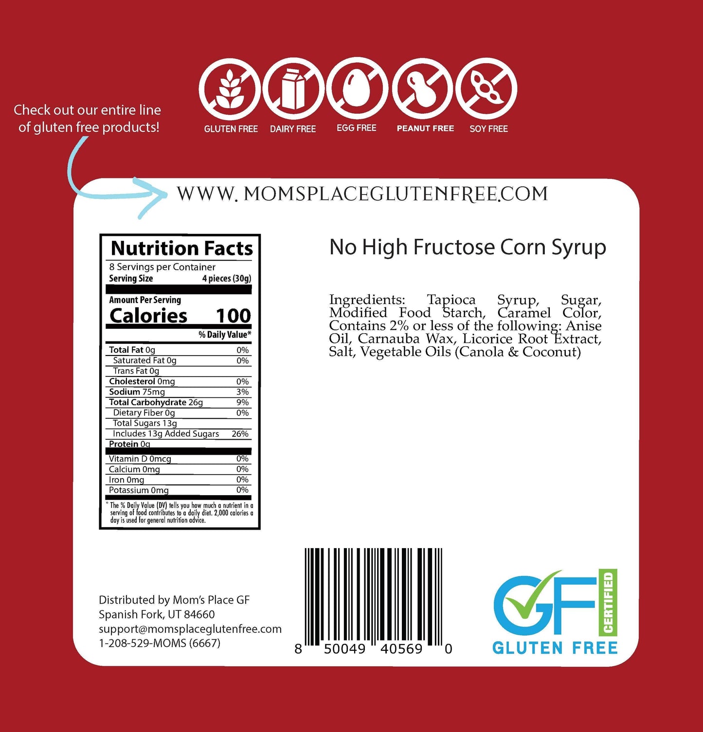 Gluten-Free Black Licorice