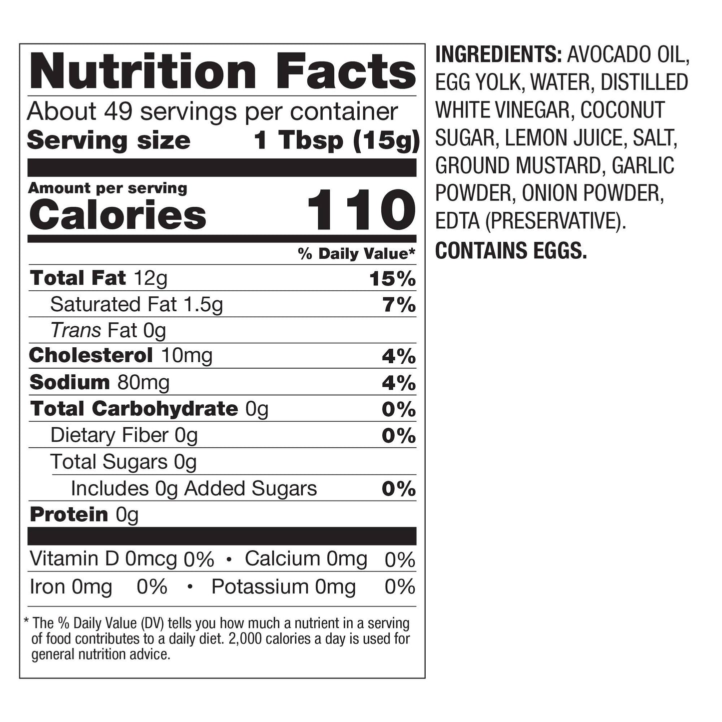 BetterBody Foods Avocado Oil Mayo Classic 28 fl oz 6-pk Box