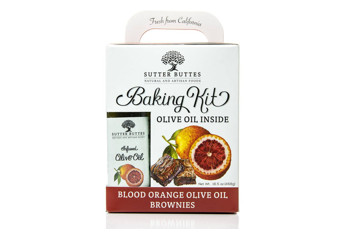 Blood Orange Brownie Baking Kit from Wisconsin 26 Mercantile
