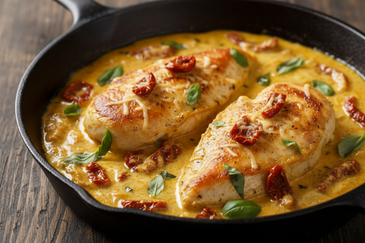 Golden Marry Me Chicken — The Turmeric Twist on the Recipe Everyone’s Obsessed With