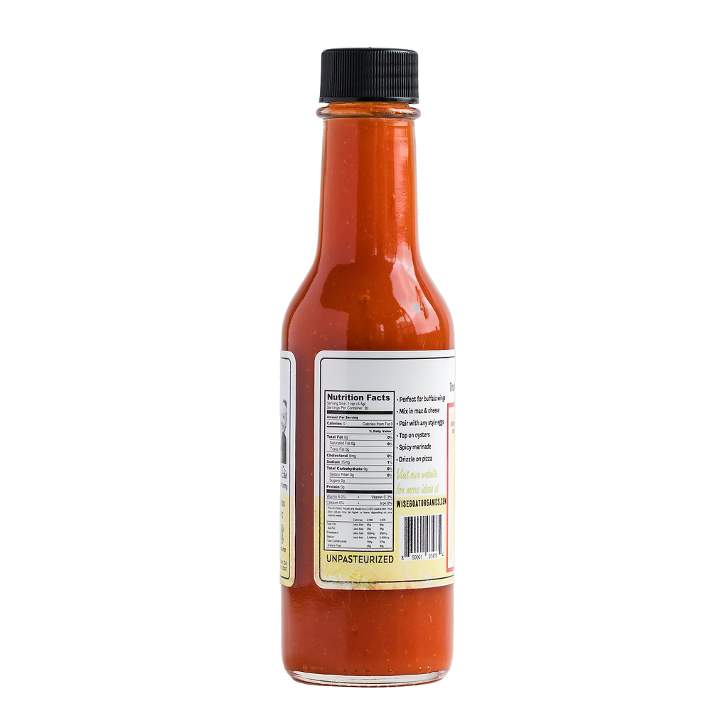 Wise Goat Red Hot Sauce | Seasonal Fermented Pepper Sauce