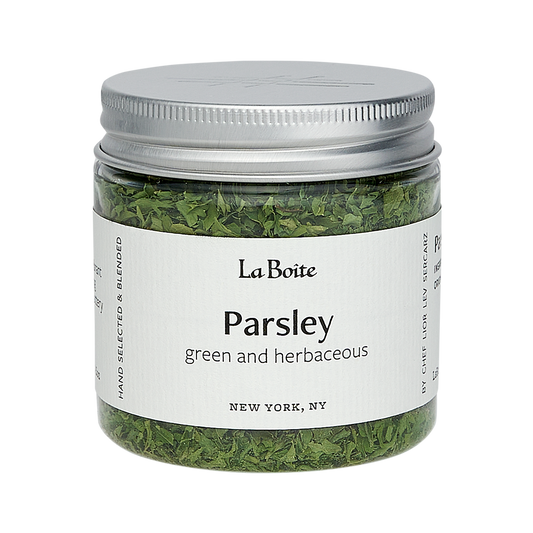 Parsley - green and herbaceous spice