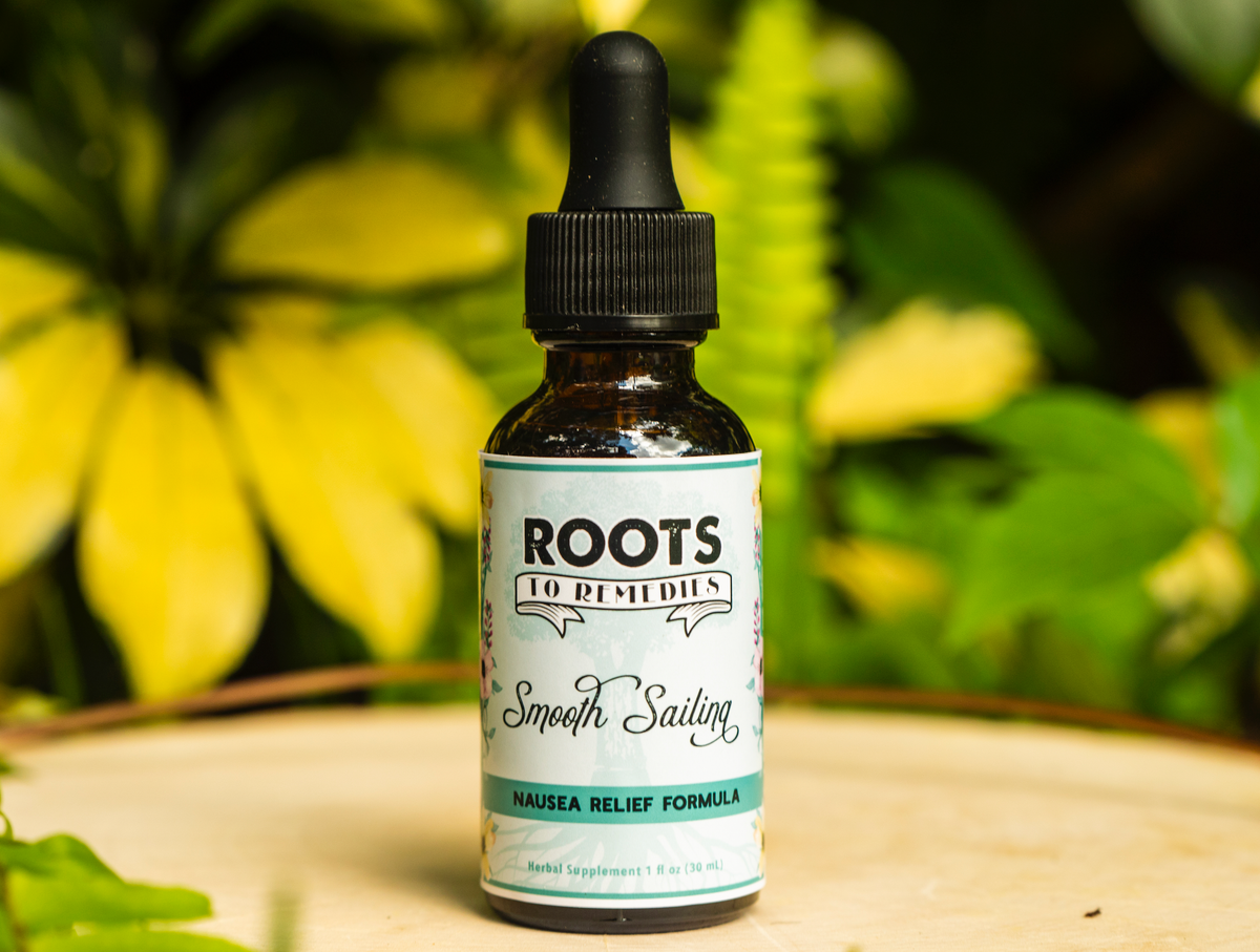 2 oz Smooth Sailing Nausea Relief Herbal Tincture