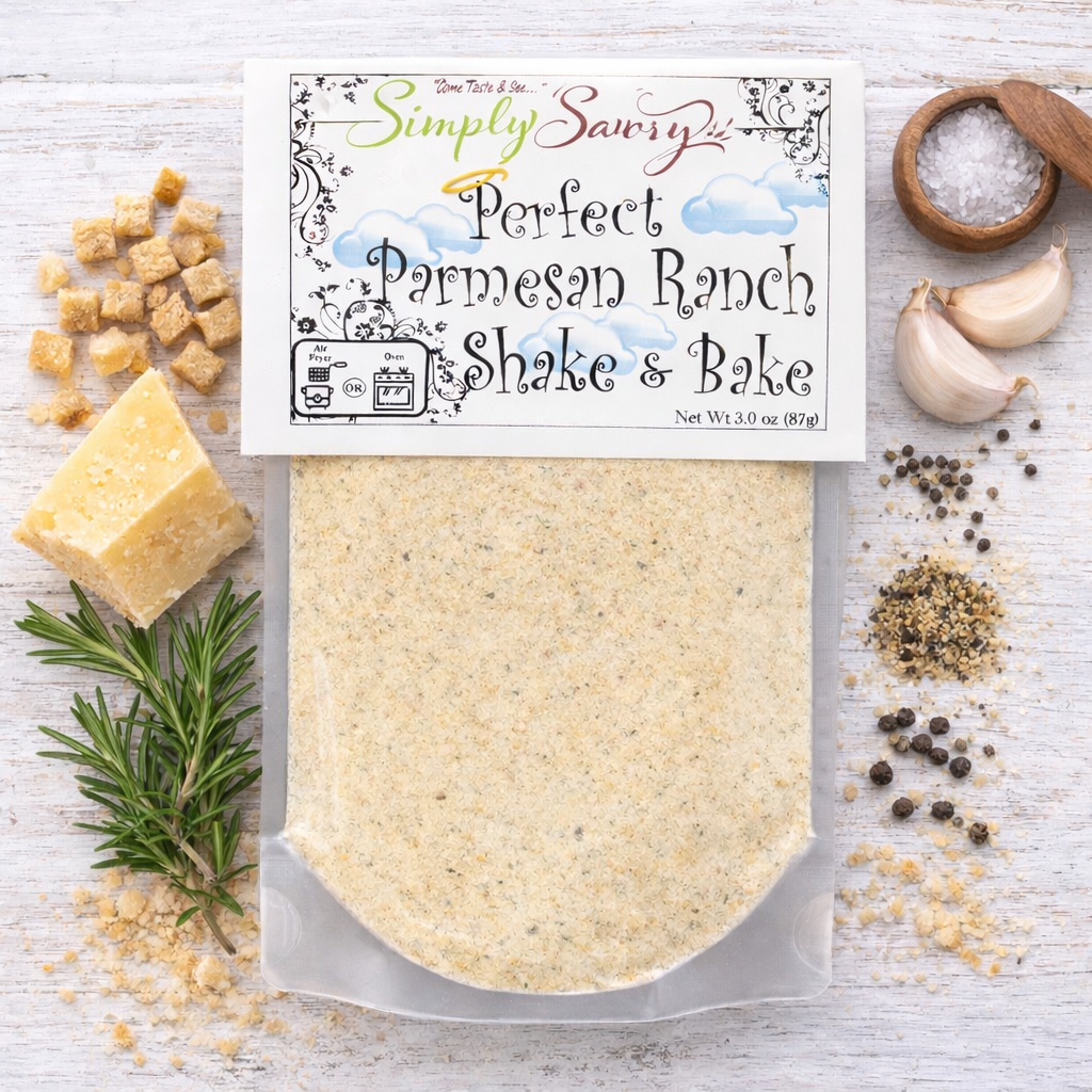 Perfect Parmesan Ranch Shake & Bake Seasoning