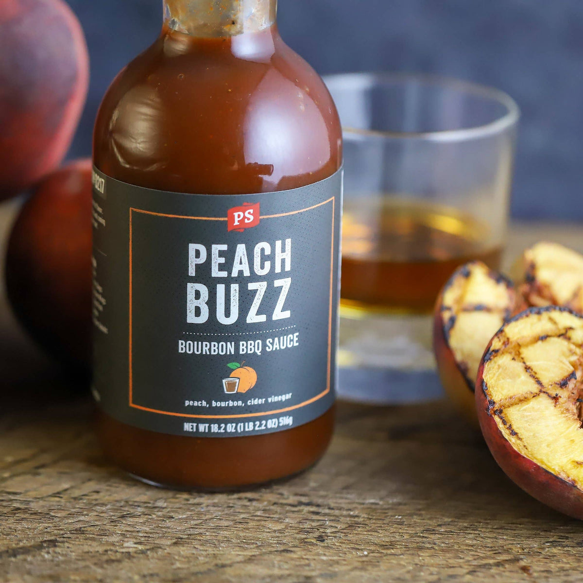 PS Seasoning Peach Buzz | Hickory Whiskey BBQ Sauce