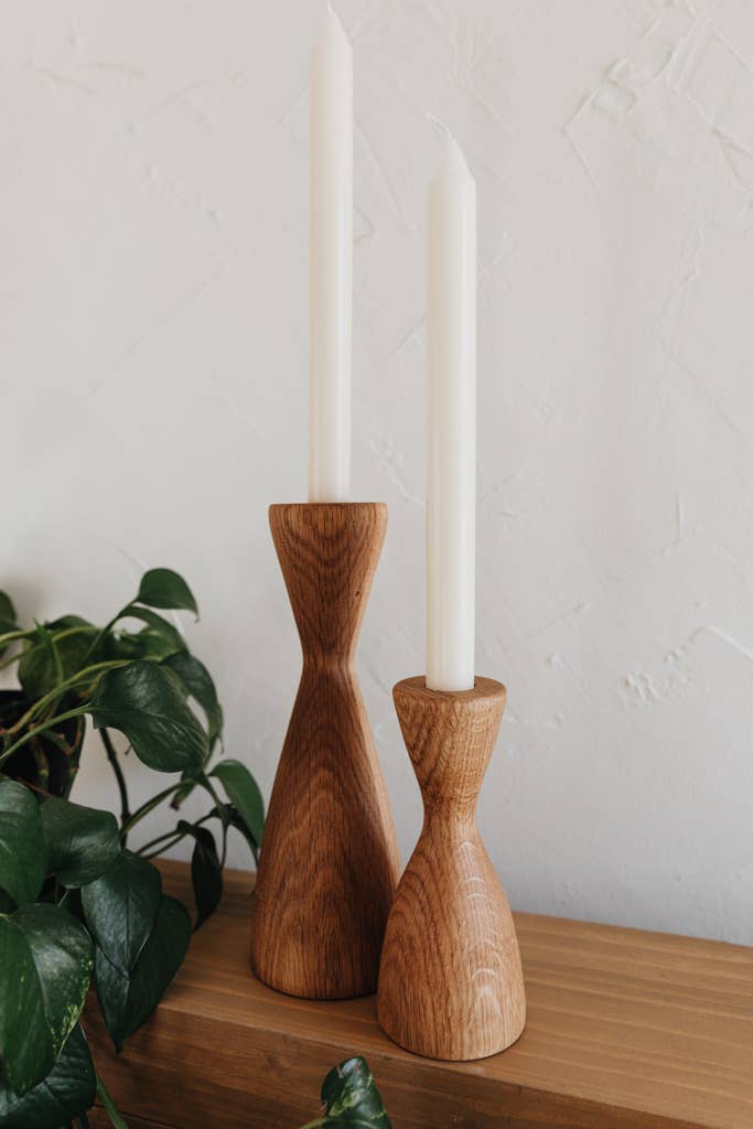 Carpenter Candle Holder - Small - Made by Survivors