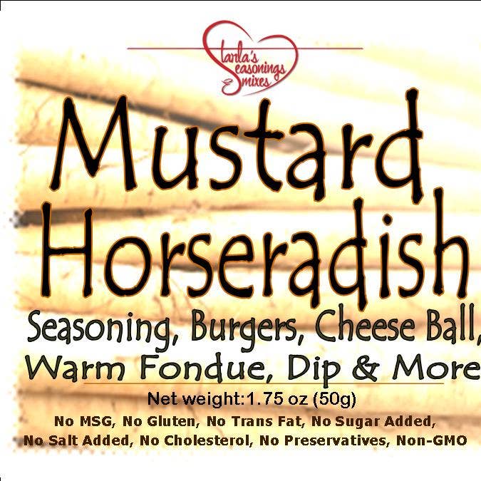 Mustard Horseradish Seasoning Mix or Mustard Horseradish Dip