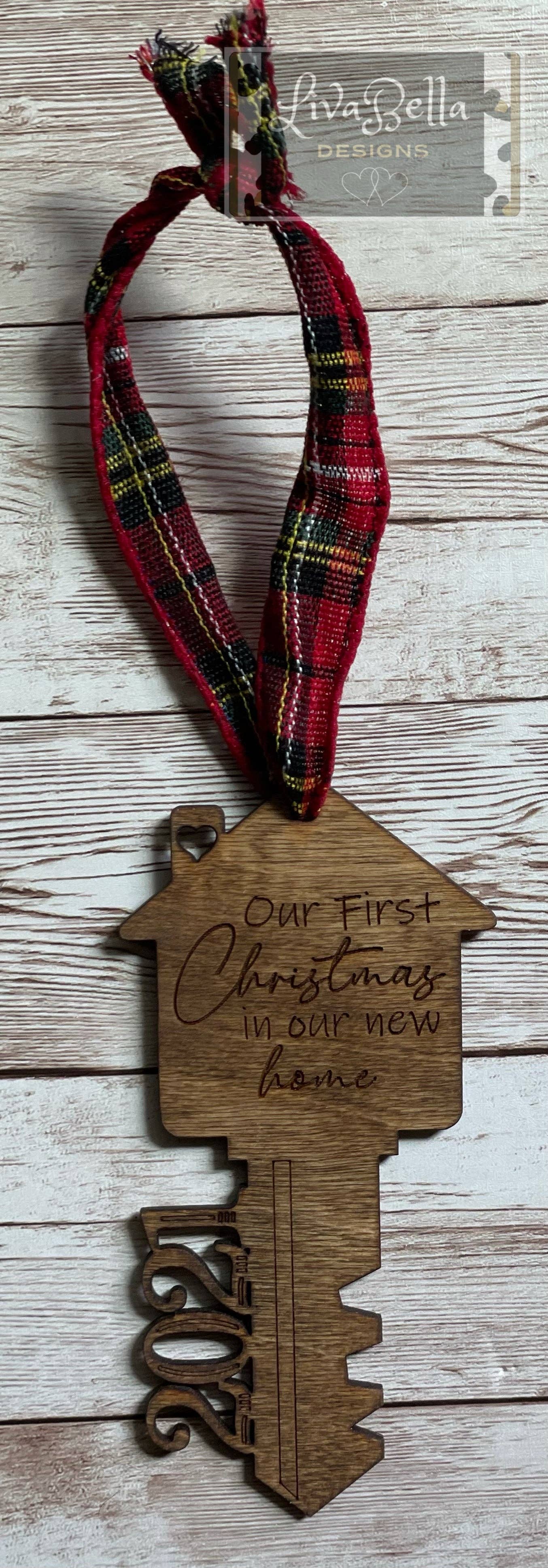 New Home Key Ornament