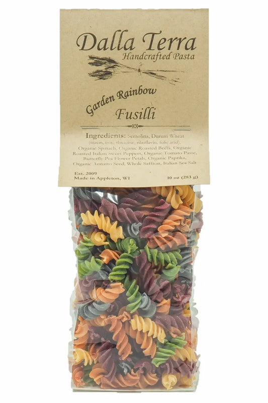 DT004 Garden Rainbow Fusilli 6/cs $30.00cs $5.00each
