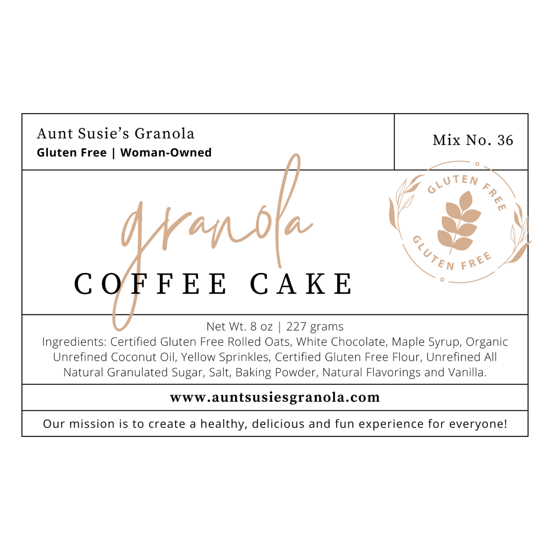 NEW! Coffee Cake Granola