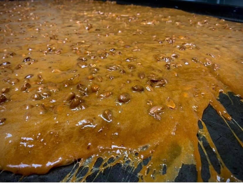Homemade Copper Kettle PEANUT 🥜 Brittle 1/2#  Bag