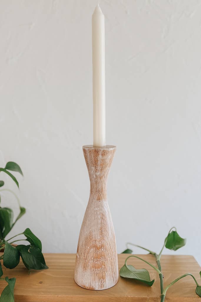 Carpenter Candle Holder - Large - Made by Survivors
