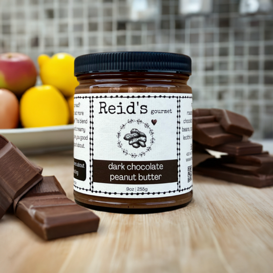 Dark Chocolate Peanut Butter – 9oz Jar