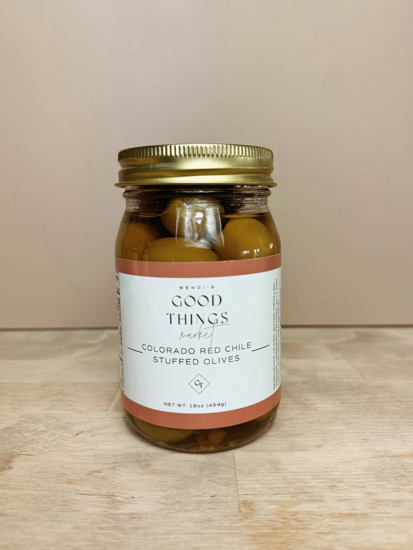 Colorado Red Chile Stuffed Olives