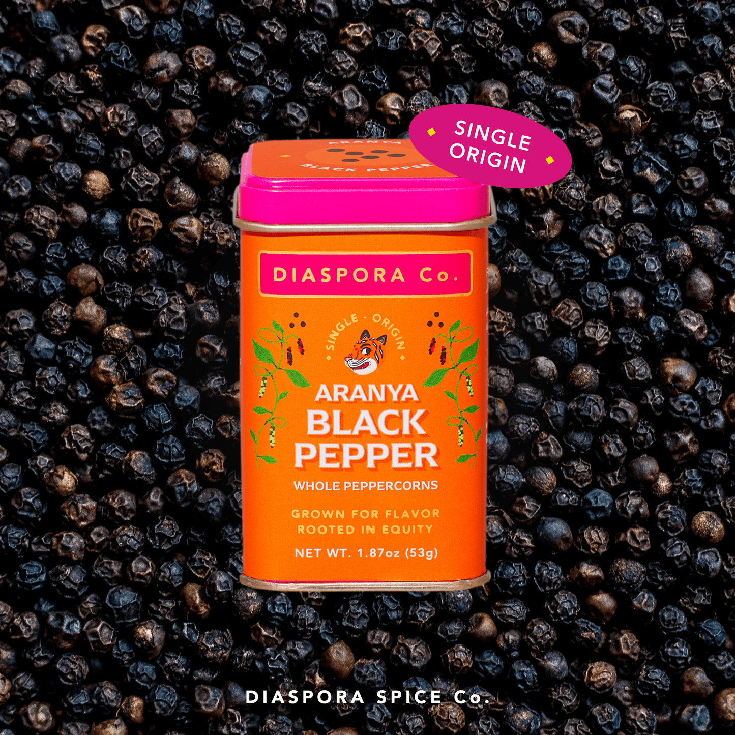 Aranya Black Pepper (Whole) - Single-Origin Spice