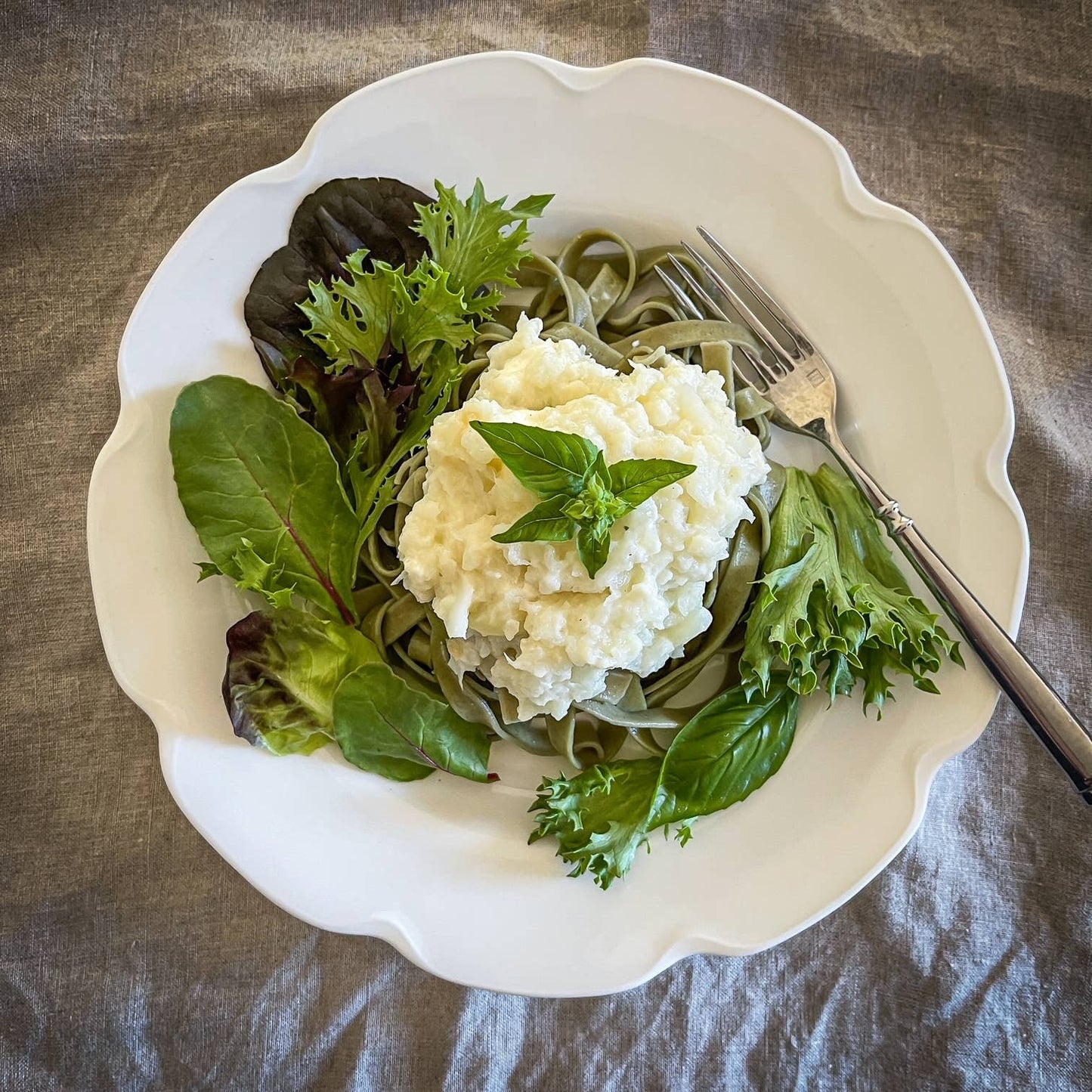 Spinach Fettuccine / Dry Pasta / Specialty Pasta