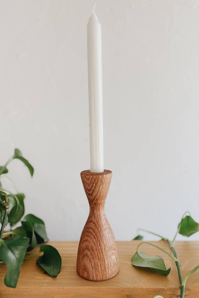 Carpenter Candle Holder - Small - Made by Survivors
