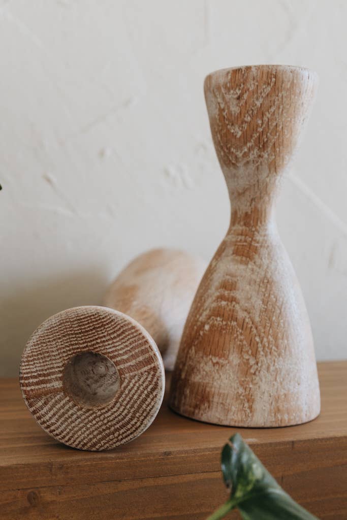 Carpenter Candle Holder - Large - Made by Survivors