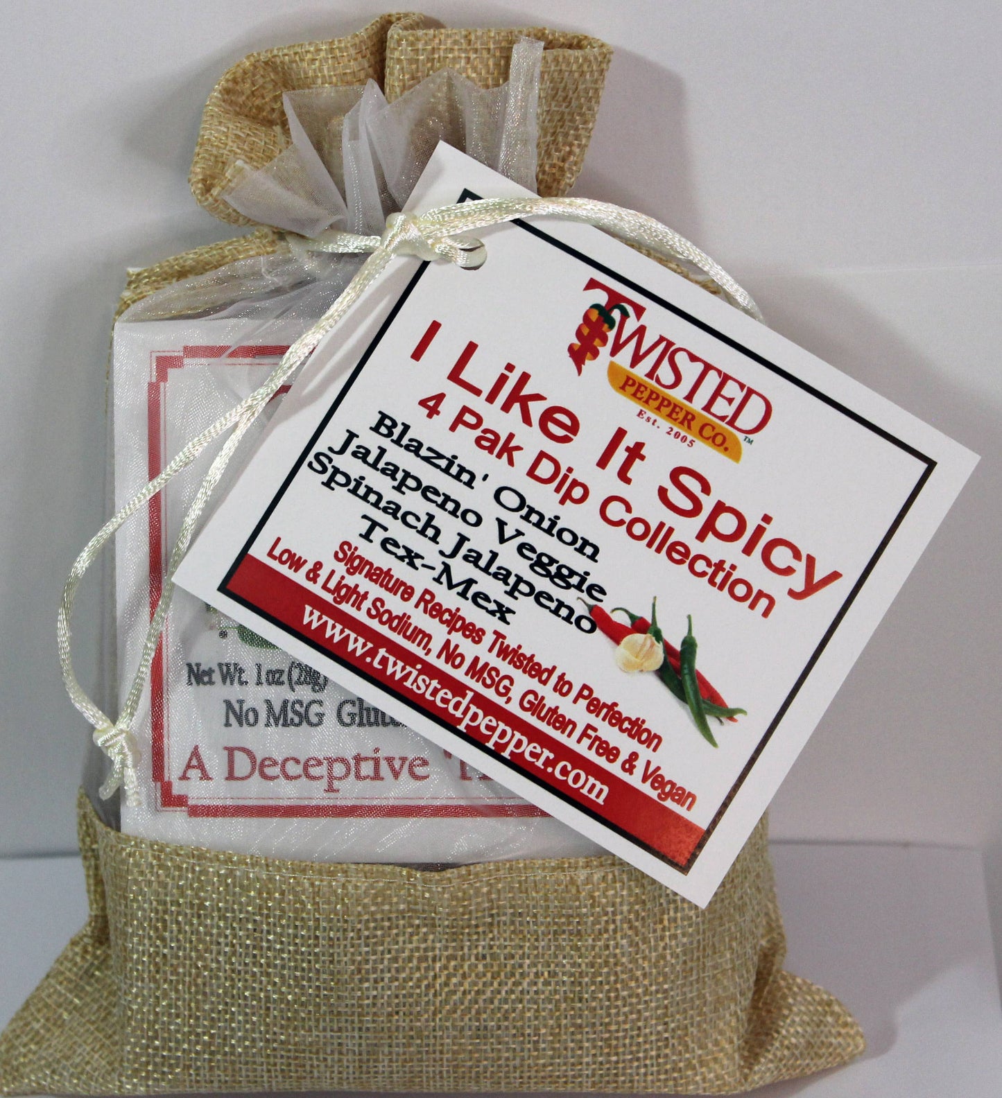I Like it Spicy 4 Pack Dip Mixes