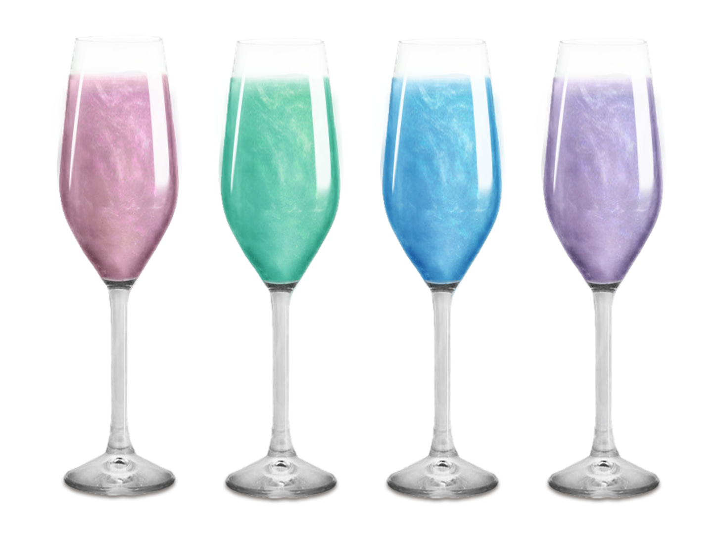 GLOW Drink Glitter Bombs for Cocktails, Mocktails & Bubbly