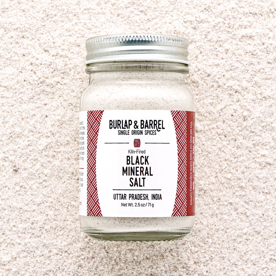Black Mineral Salt (Kala namak) - Single Origin Spice