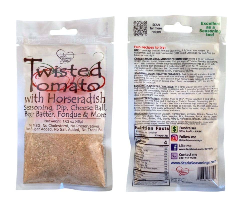 Twisted Tomato Seasoning or Twisted Tomato Dip Mix