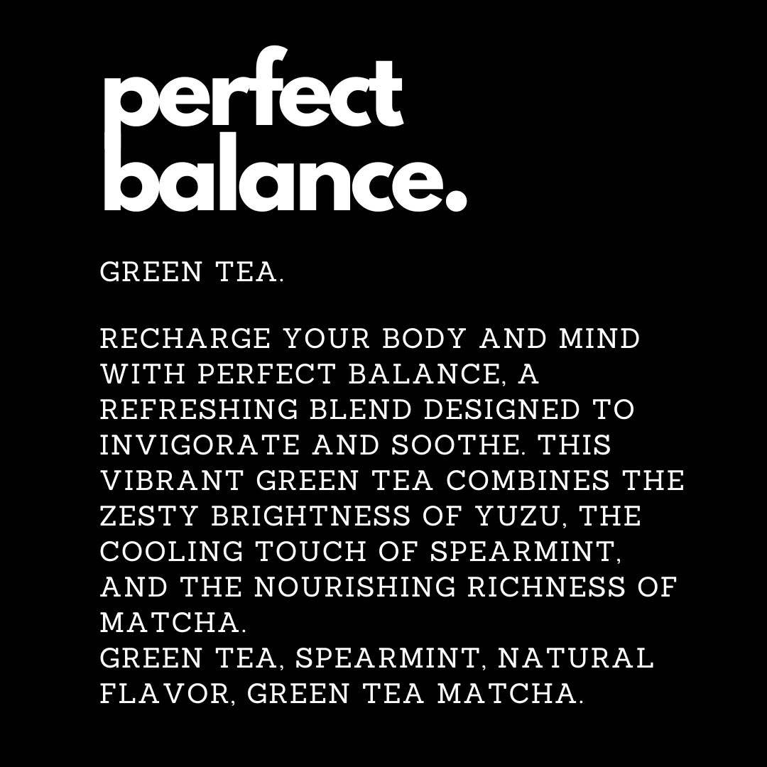 Perfect Balance, Green Tea, Loose Leaf Tea