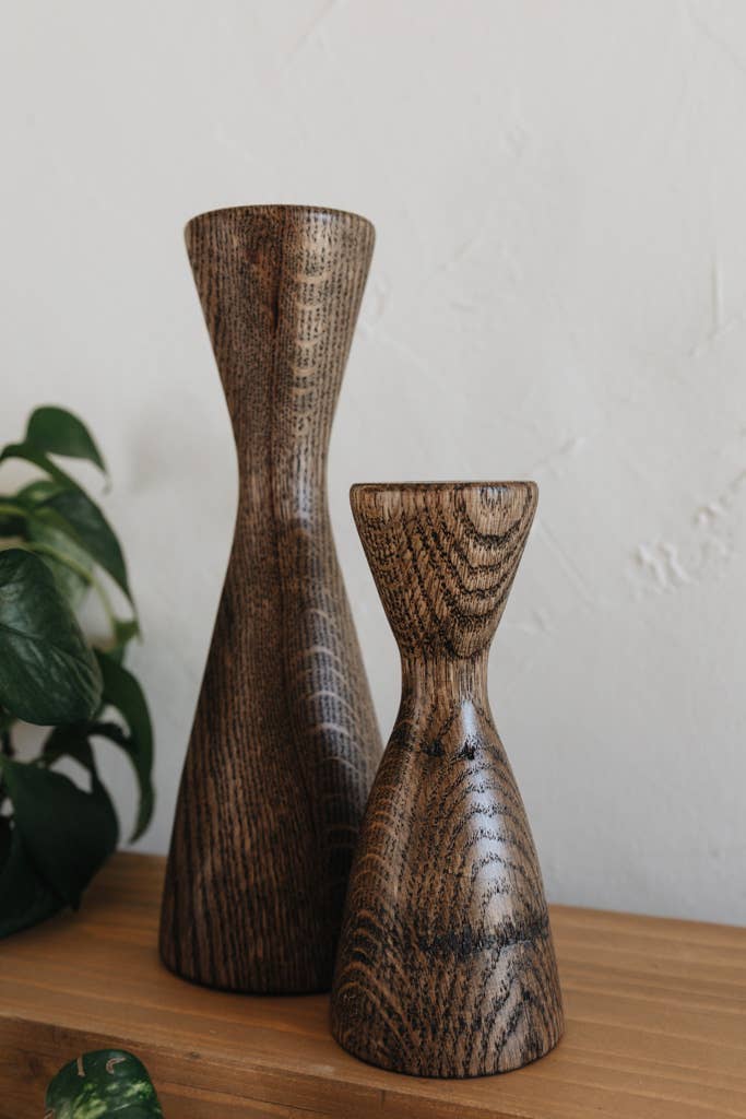 Carpenter Candle Holder - Large - Made by Survivors