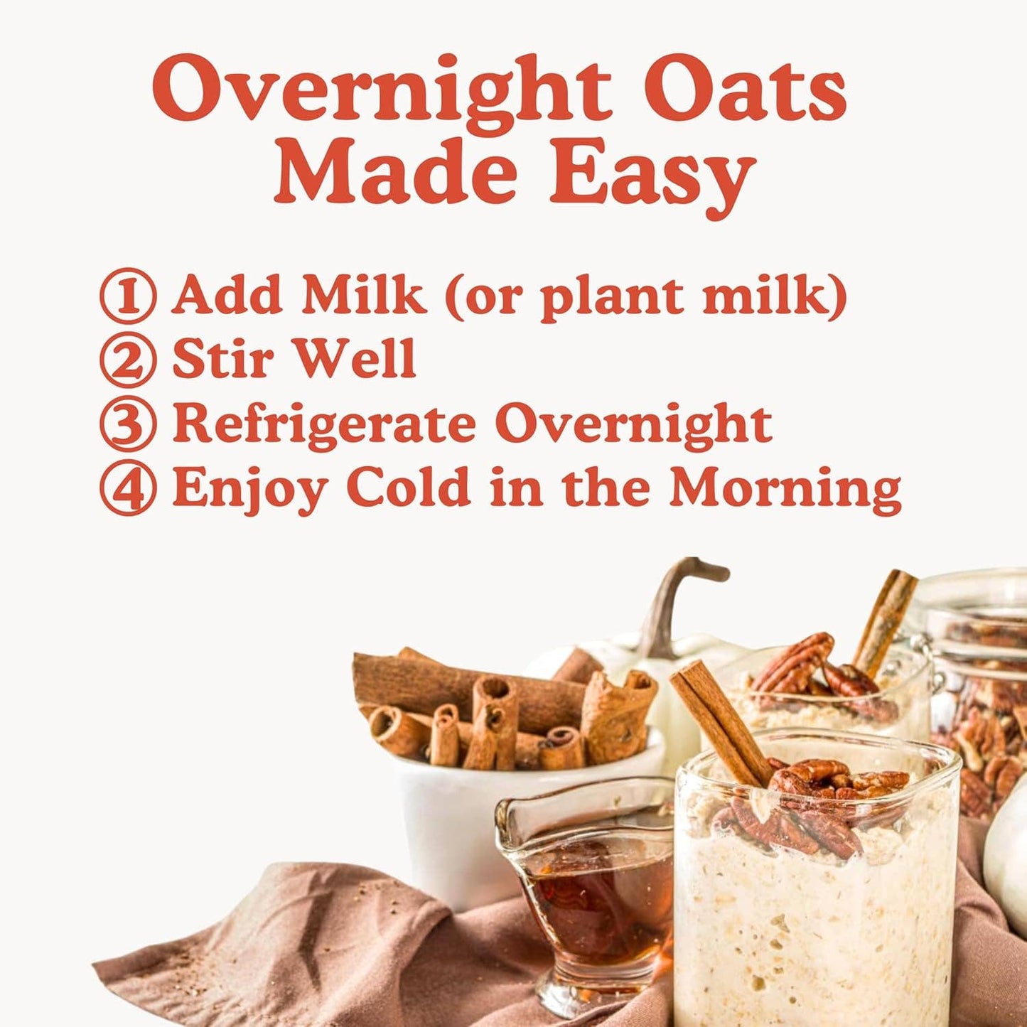 Superfood Maple Almond CinnamonOatmeal Pantry Bag