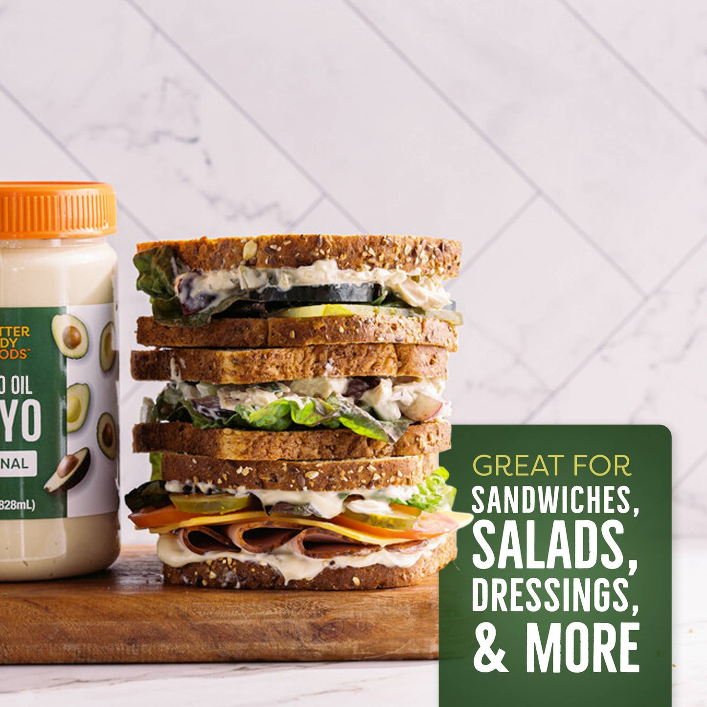 BetterBody Foods Avocado Oil Mayo Classic 28 fl oz 6-pk Box