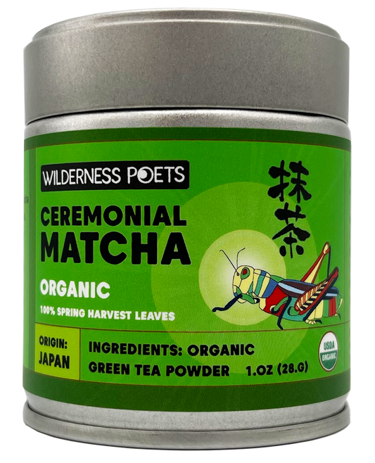 Organic Matcha, Ceremonial, 1 oz Tin