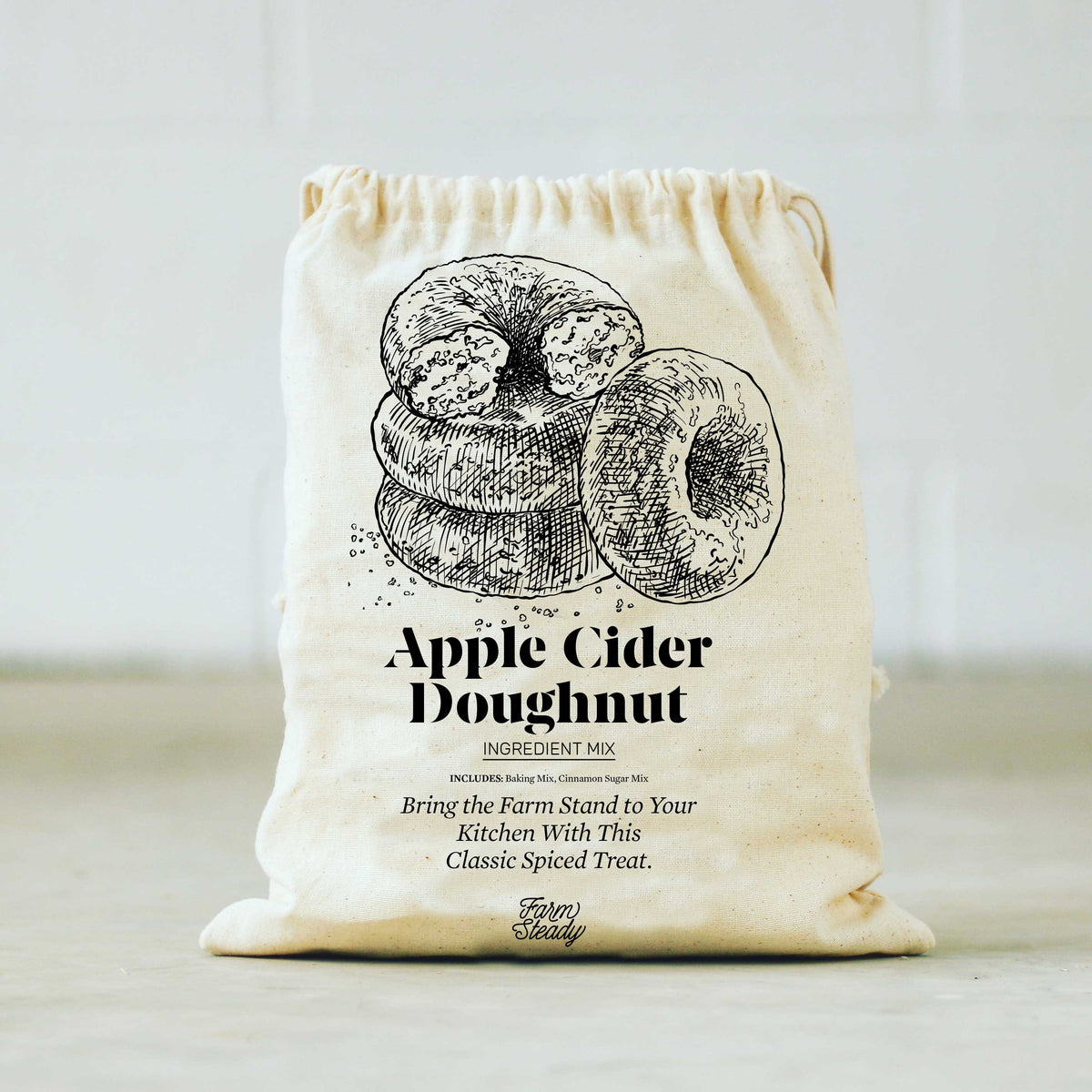 FarmSteady Apple Cider Doughnut Baking Mix | Makes 12