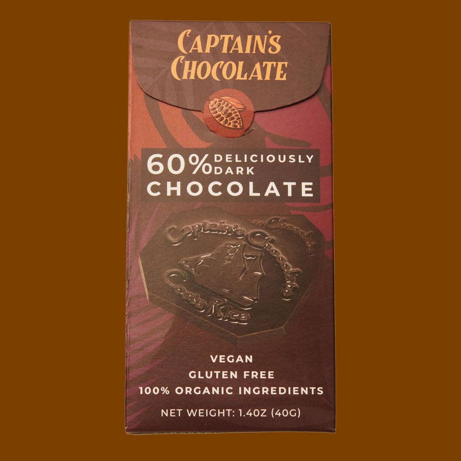 Organic Deliciously Dark Chocolate Bar (40g)