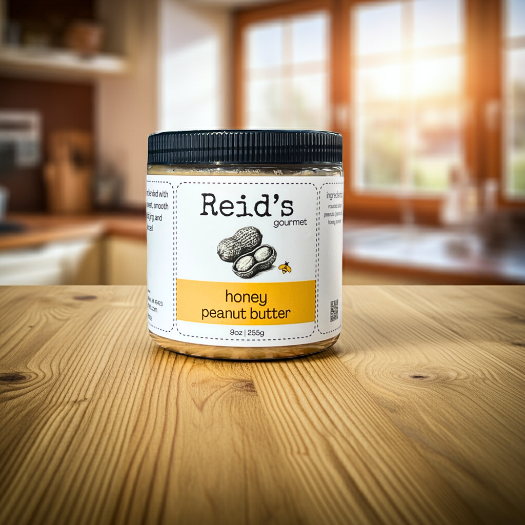 Honey Peanut Butter – 9oz Jar