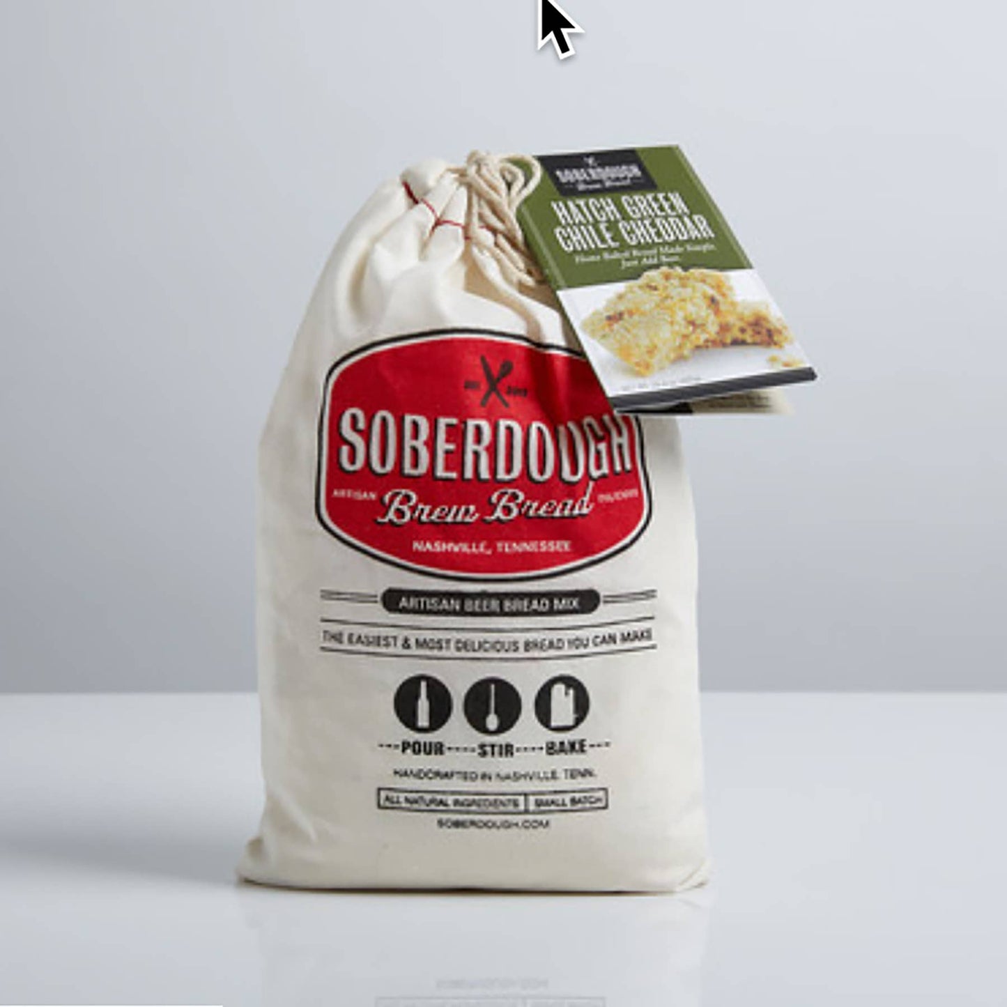 Smoky Three-Bean Chili with Hatch Green Chile Cheddar Soberdough