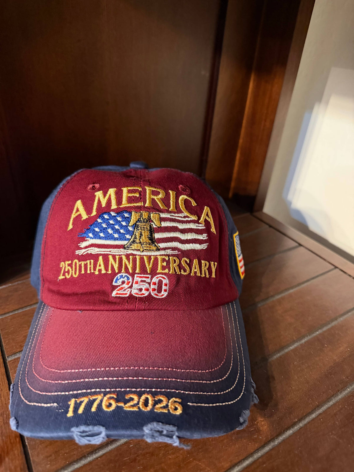 250th Anniversary Embroidered Baseball Cap