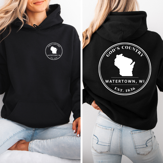 God's Country Watertown, WI Hoodie