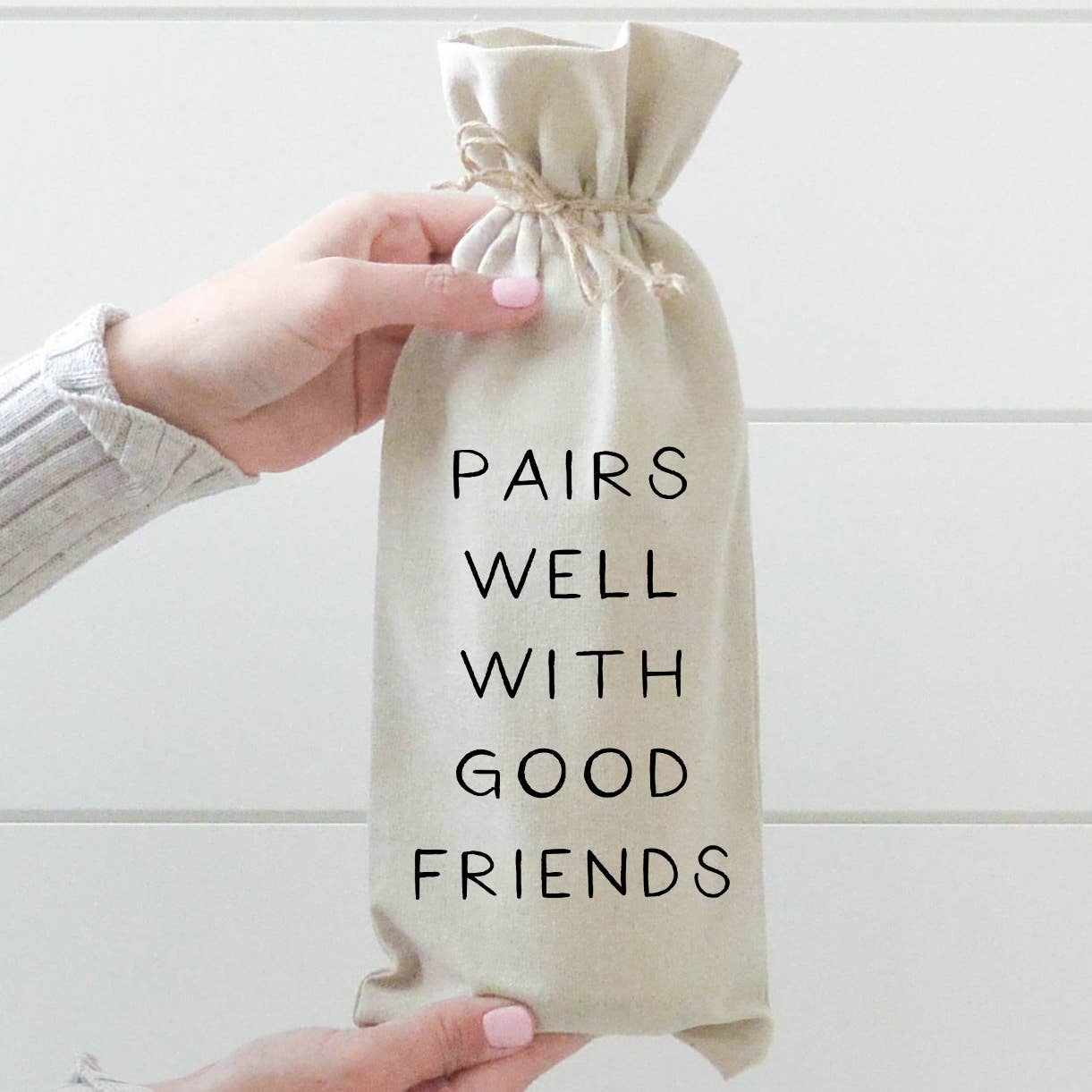 Pairs Well Wine Bag